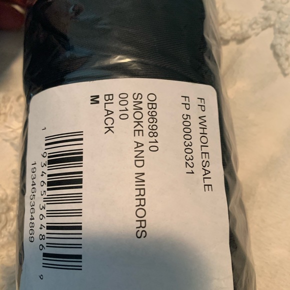 Free People Smoke & Mirrors Skirt Black Medium NWT - Picture 8 of 9